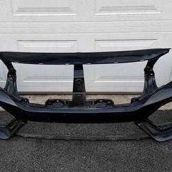 BLACK HONDA CIVIC 2016 2017 2018 2019 2020 2021 HATCHBACK NH-731P FRONT BUMPER