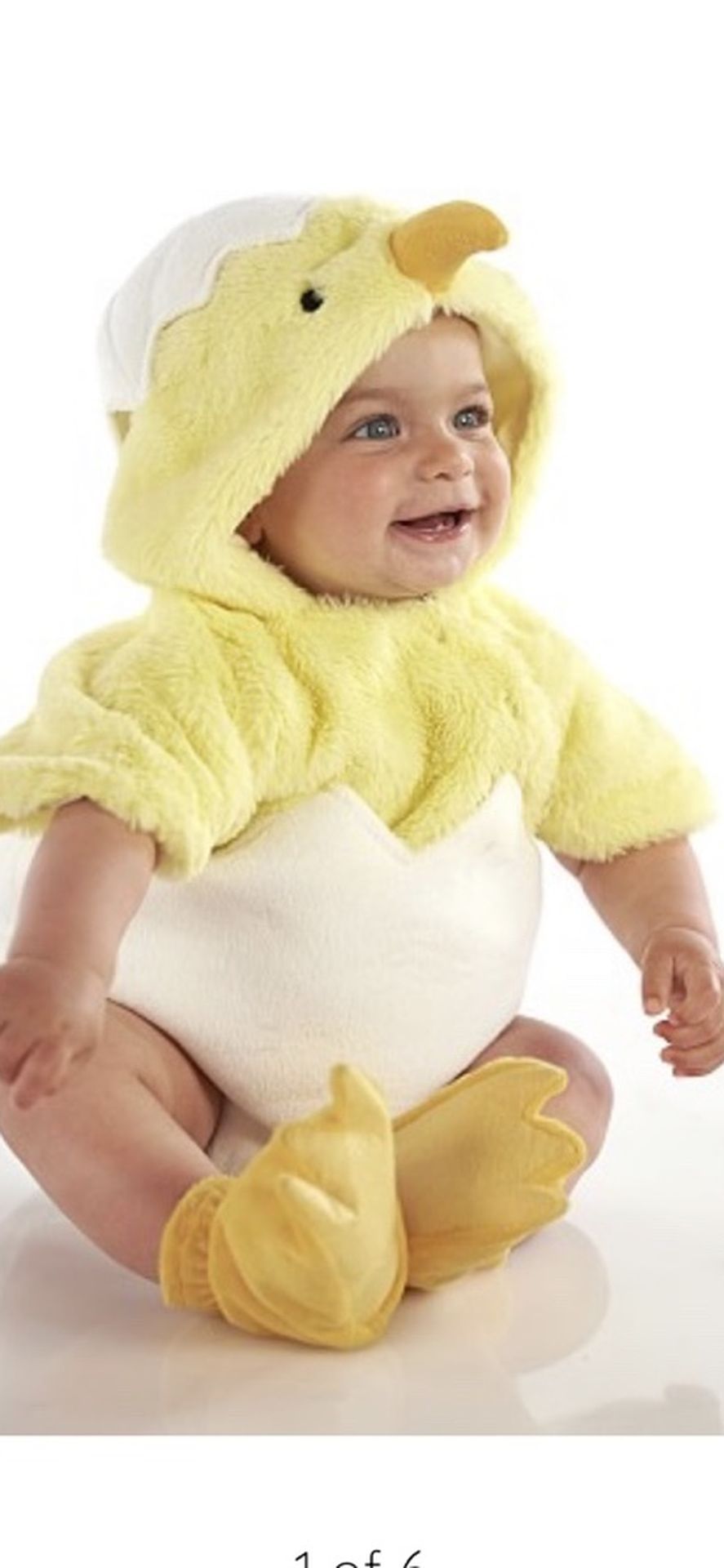 Pottery Barn Baby Egg Chick Costume