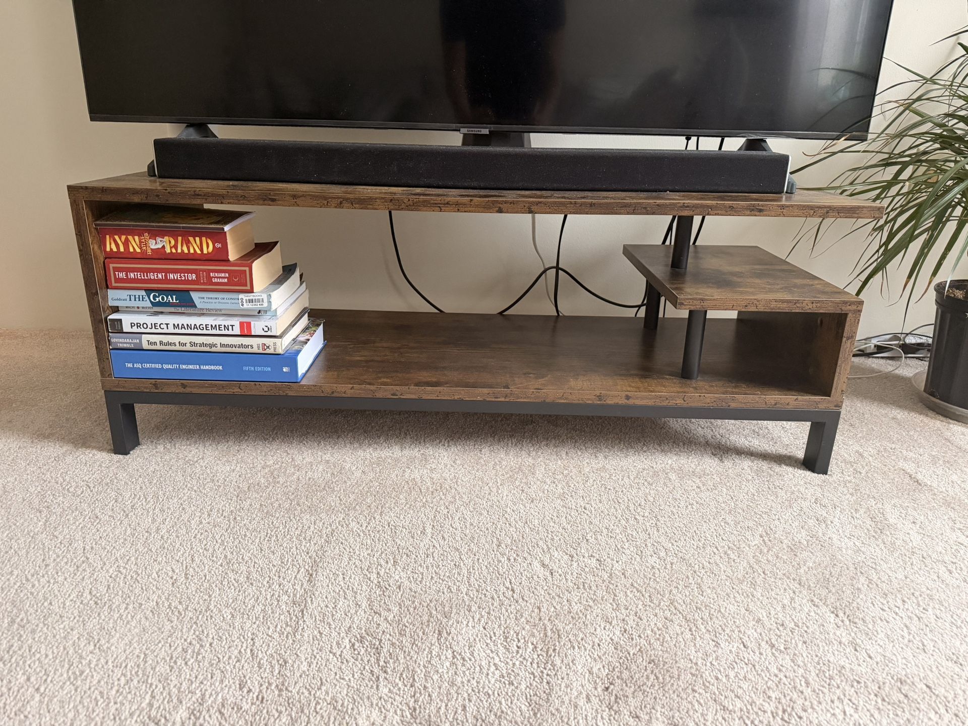 Rustic Brown TV stand or TV table