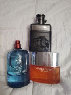 3 Men's Cologne Lot – Ralph Lauren, Clinique, Original Penguin