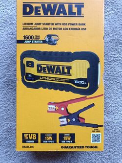 Dewalt Jump Starter 