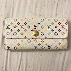 TAKASHI MURAKAMI X LOUIS VUITTON MULTICOLOR SARAH LONG WALLET CA1162 for  Sale in Palm Springs, CA - OfferUp