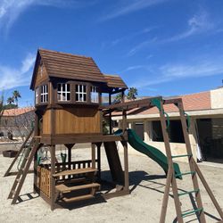 Wooden Swing Set