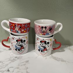 Disney Valentines Day Mugs 
