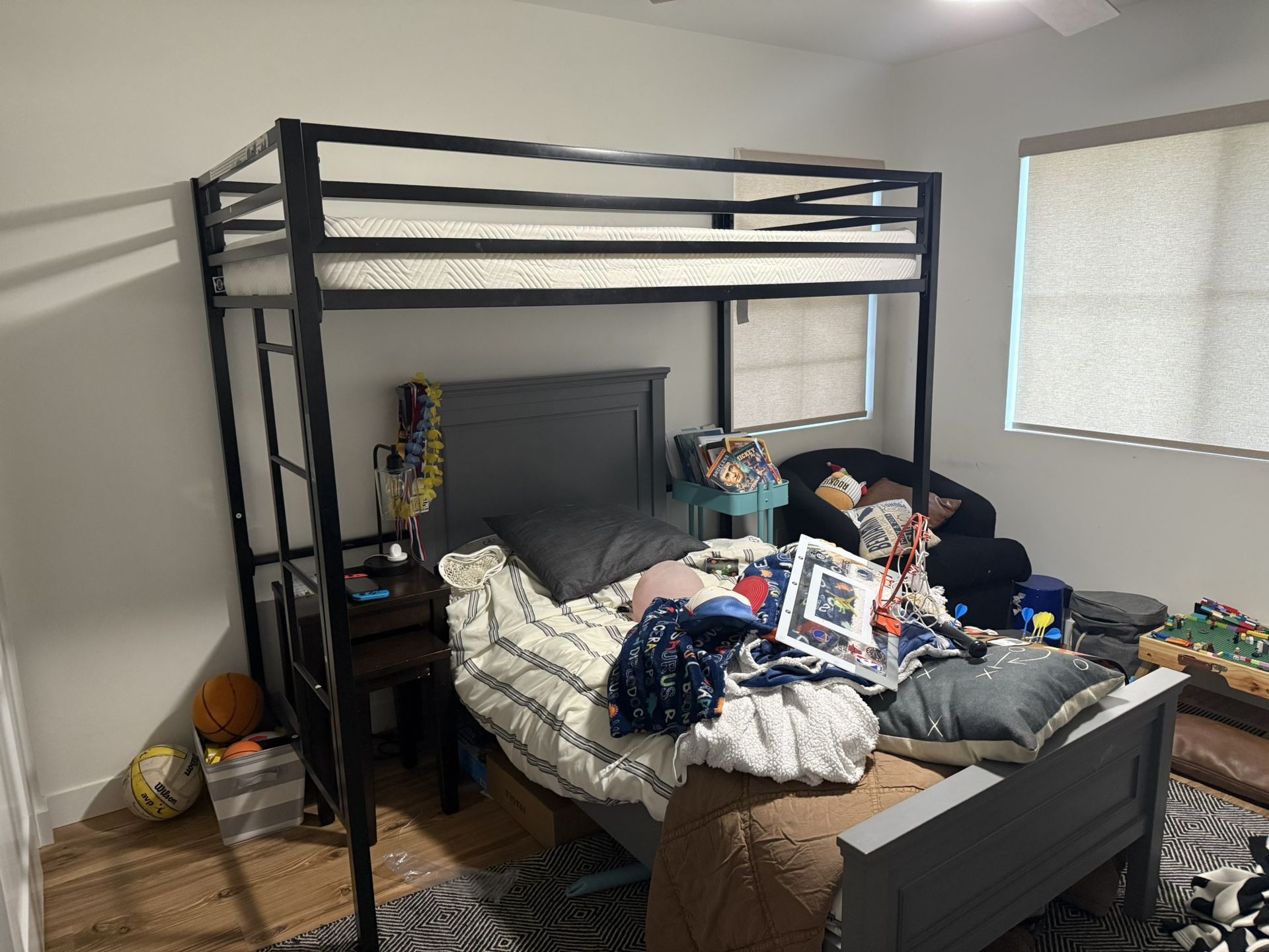 Metal Bunk Bed Twin