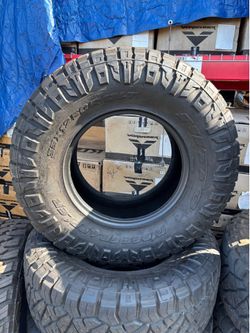 35x1250R17. NITTO RIDGE GRAPLER   USED TIRES