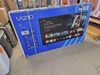 VIZIO 75 INCH UHD TV'S IN STOCK MANY AVAILABLE BLUETOOTH DOLBY VISION W/WARRANTY - PAYMENT PLANS