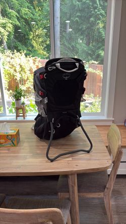 Osprey Poco Child Carrier Black