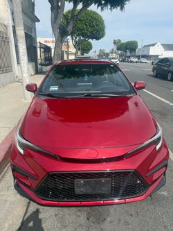 2024 Toyota Corolla Red Sedan
