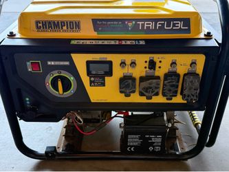 Champion tri fuel generator