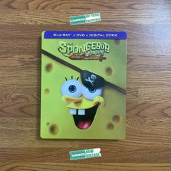 The SpongeBob Movie: Search for SquarePants (Walmart Exclusive) [Limited-Edition Steelbook] Blu-ray Combo Pack (Blu-ray + DVD)