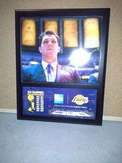 Lakers Luke Walton Plaque MAKE ME AN OFFER I WON'T REFUSE