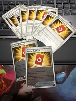 PokeMon Special Red Card (total 10 Pcs )