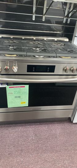 Frigidaire 1 year warranty -Gallery 36 in. 6-Burner Slid Convection and Air Fry •