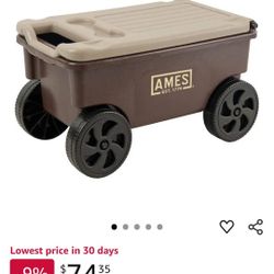 AMES  lawn buddy rolling garden cart