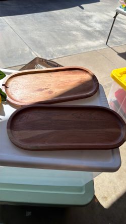 Wood trays