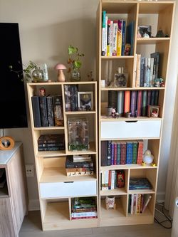 Wooden Book Shelf