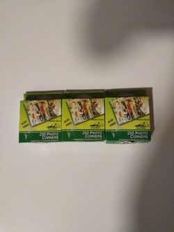 Pioneer PCR-1 Photo Corners Self Adhesive, Clear, 250-Pack