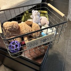Dog Toy Basket
