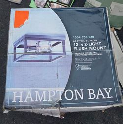 Hampton Bay ceiling light fixture