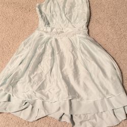 Halter Green Dress S Size