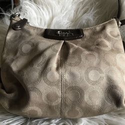 Coach Cream Crossbody Bag