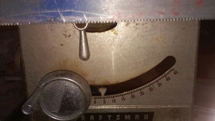 10 inch Craftsman table saw cast iron what extension and base