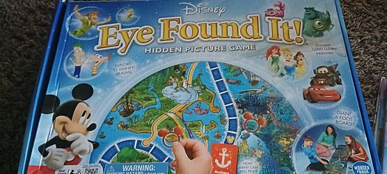 Disney Eye Found It Hidden Picture Game 