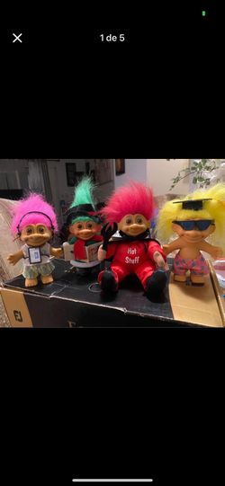 Vintage troll dolls