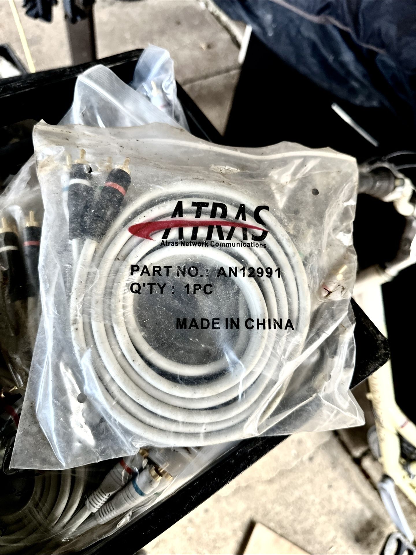 ATRAS Network Communications Audio/ Video Cable Make Offer