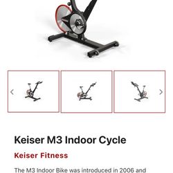 Keiser M3 Professional spin cycle Indoor
