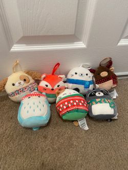 Squishmallow Christmas ornaments