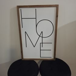 "Home" Wall Decor 