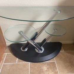 Modesto 38015 Halfmoon Sofa Table (Occasional Tables - Sofa Tables)