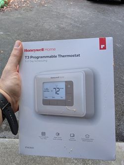 Honeywell T3 Programmable Thermostat Unwrapped