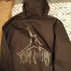 Michael Jordon Hoodie Style Pull-over Jacket. 