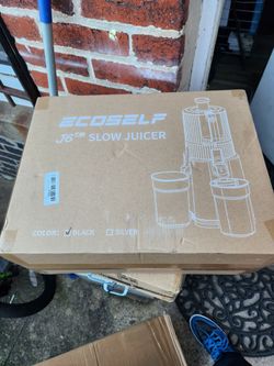Ecoself J6 Slow Juicer – Black