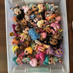 LOL Surprise Dolls, accessories and Camper Van 