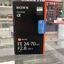 Sony FE 24-70mm F2.8 GM II