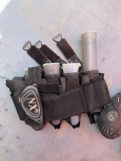 Paint ball equipment