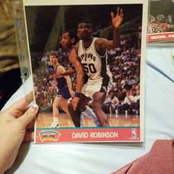 NBA Hoop David Robinson (2) Terry Cummings