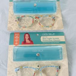 Pioneer Woman Blue Light Glasses Bundle new