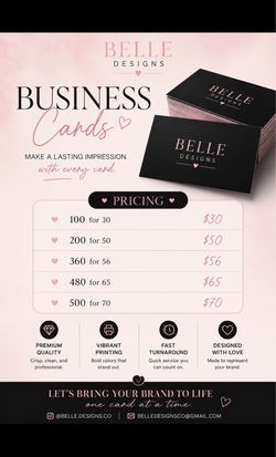 Custom Cups & Business cards
