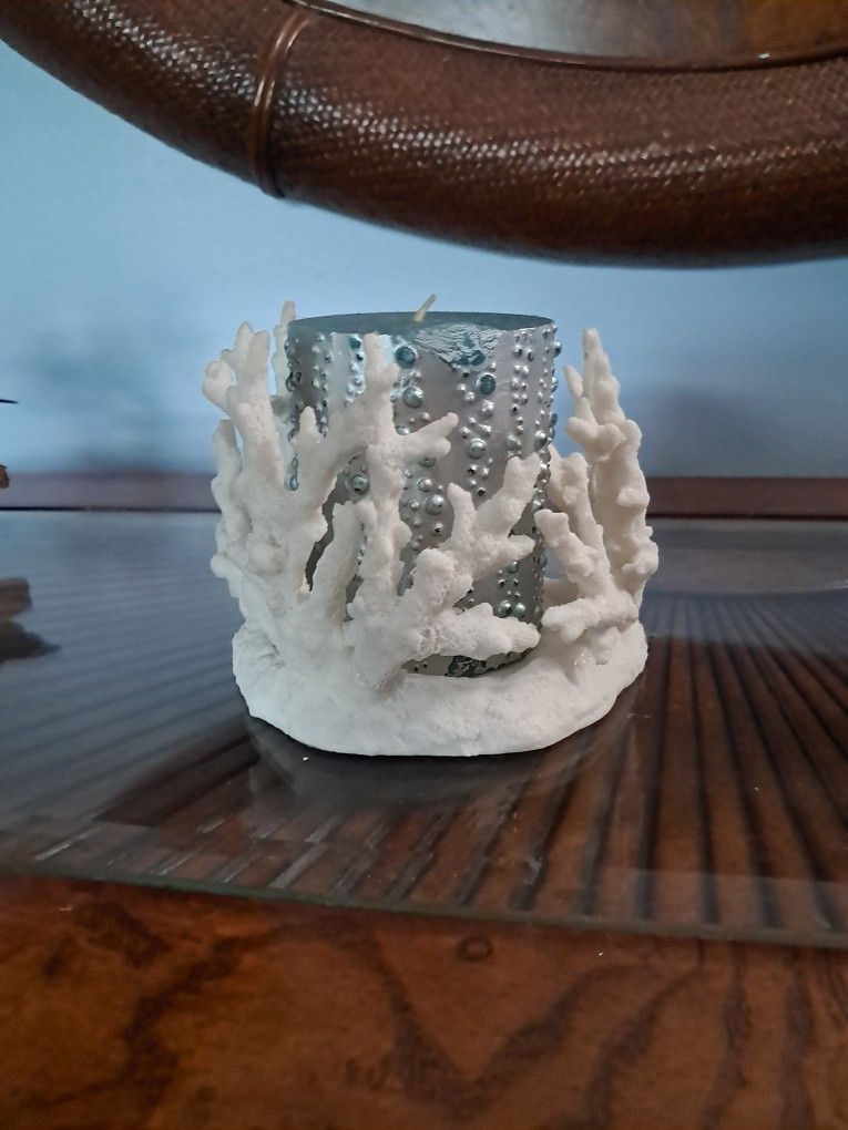 Coral Candle Holder