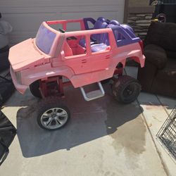 Custom Barbie Power Wheels