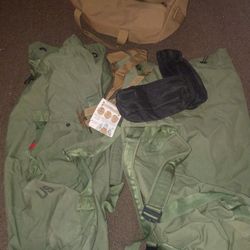 United States Marine Corps Duffle Bag 2 Knapsack And Mystery Cinch 