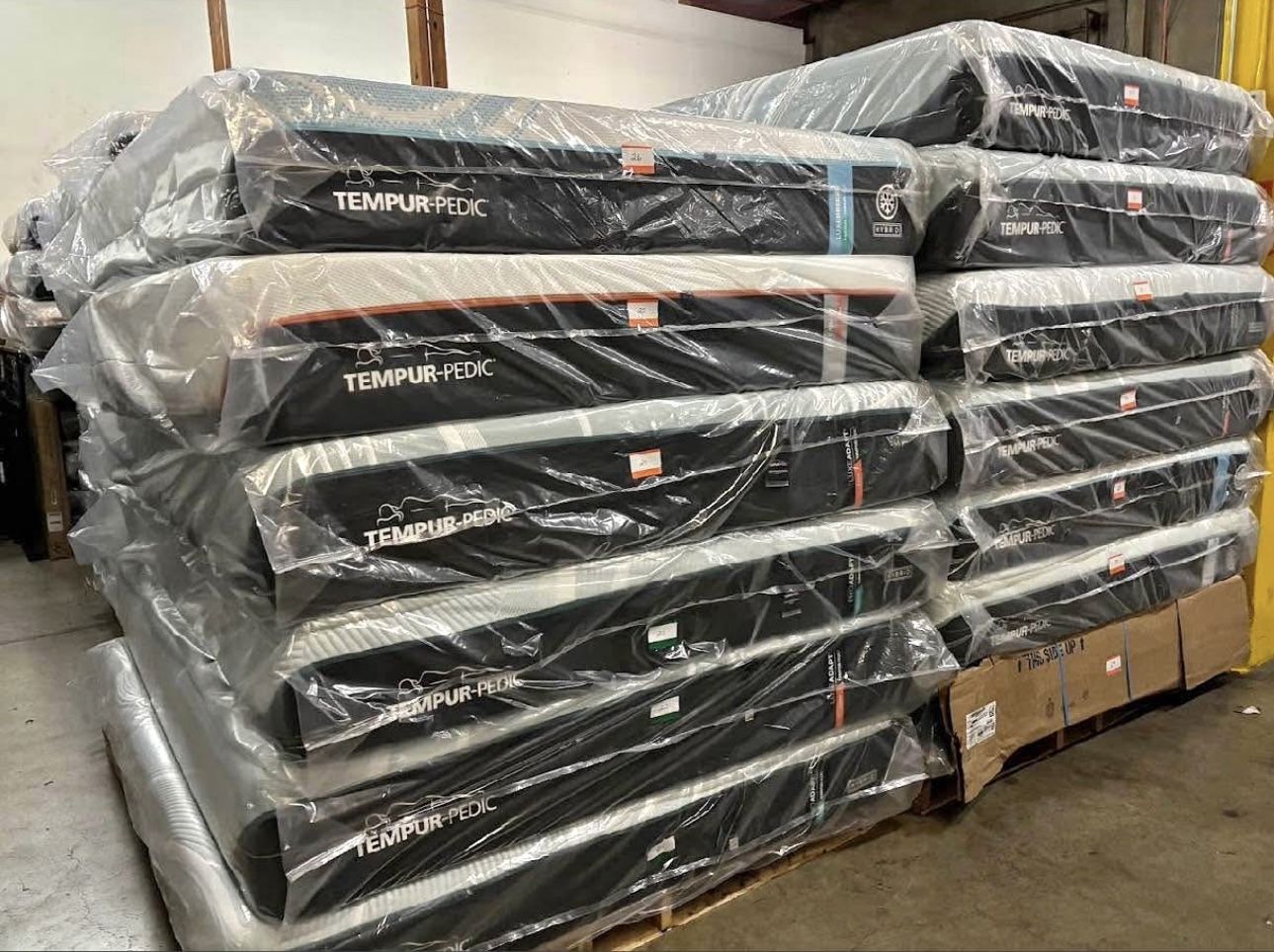 QUEEN Size Tempurpedic Mattress Warehouse Sale Starting At $1400