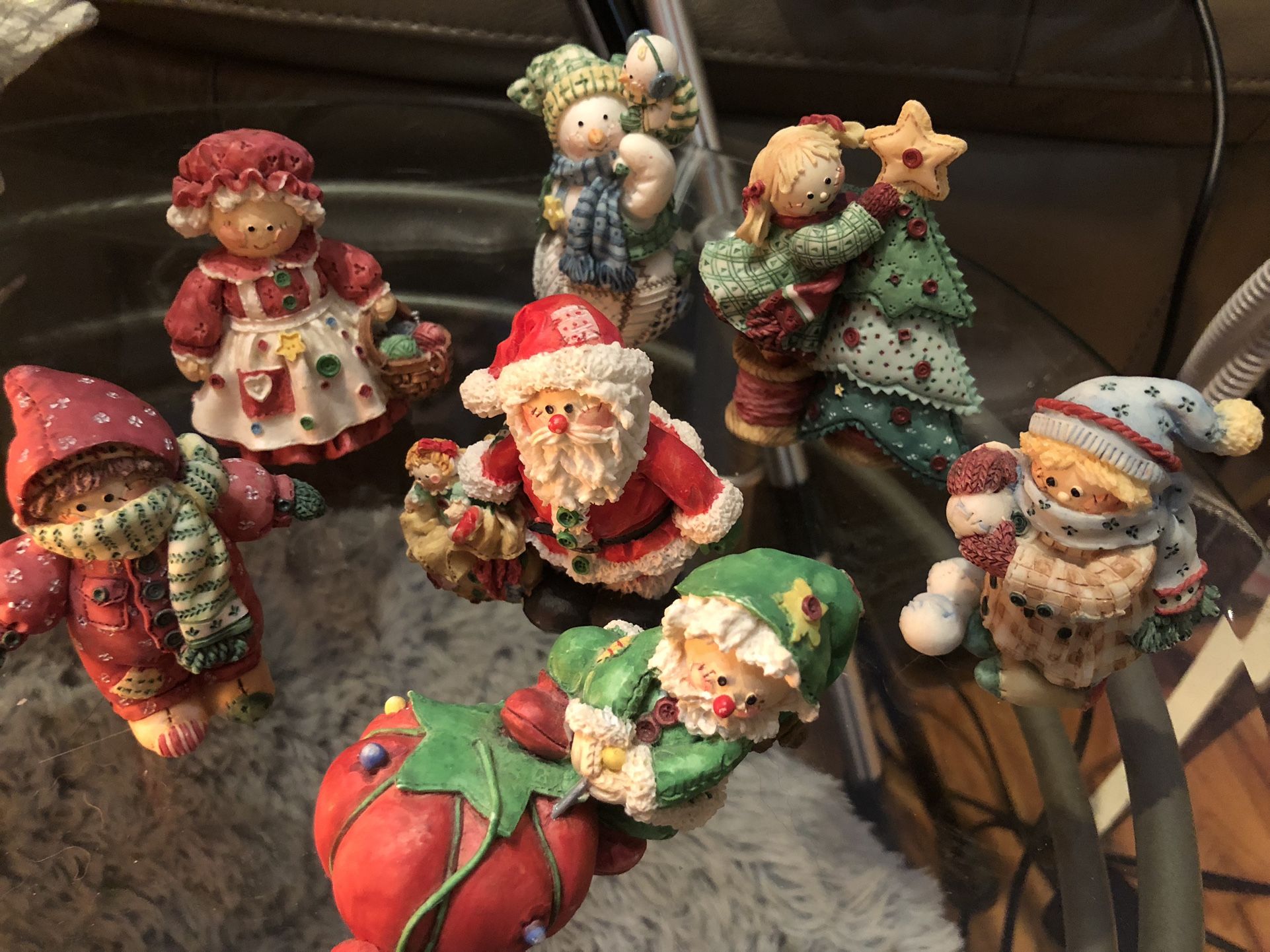 Christmas vintage figurines 