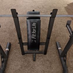 FitForLife Adjustable Bench