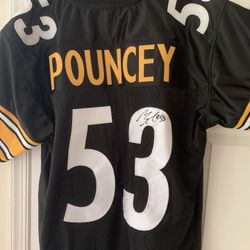 Maurkice Pouncey Signed Steelers Jersey 